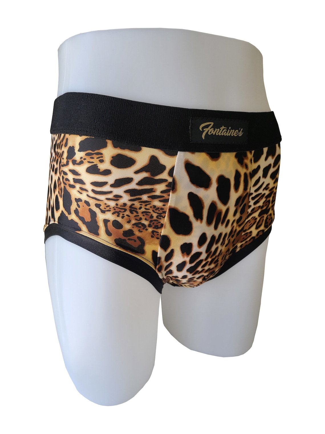 Leopard Print Briefs Sexy Underwear Men's Briefs Etsy