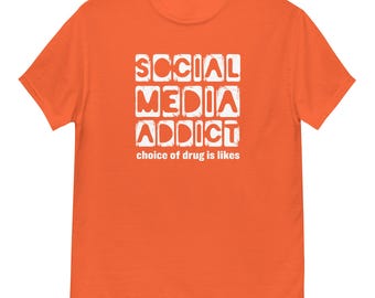 Social Media Addict Unisex Classic Tee