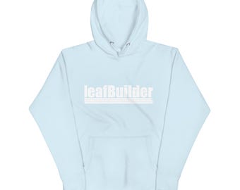 leafBuilder Sideways Cross Unisex Hoodie