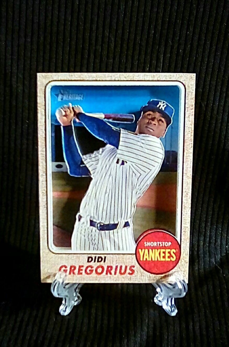 Didi Gregorius Sweet Handcrafted 3D Baseball Card of the New -  Ireland