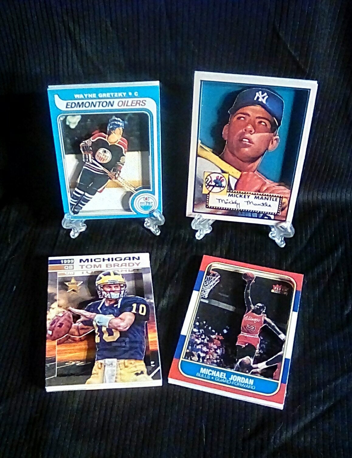The Yankees Core Four Holiday Bundle 3D Card Lot of the 