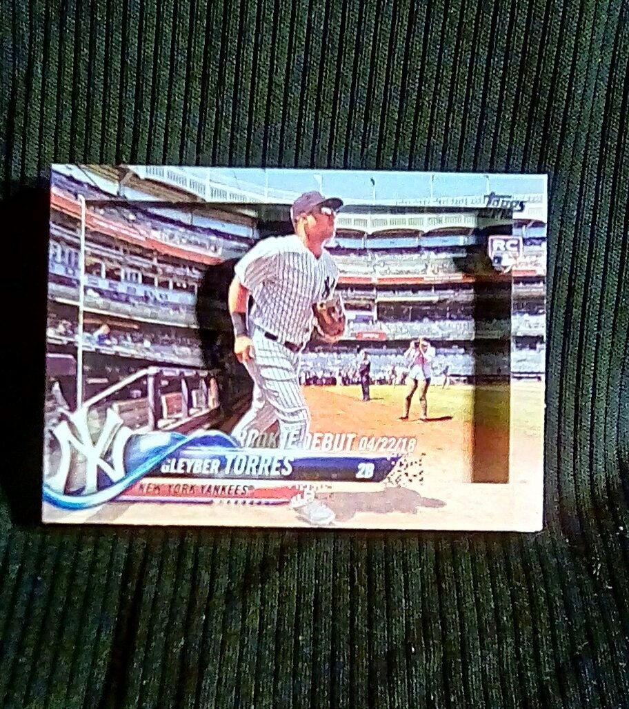 Gleyber Torres MLB インスクリプション入り サインカード