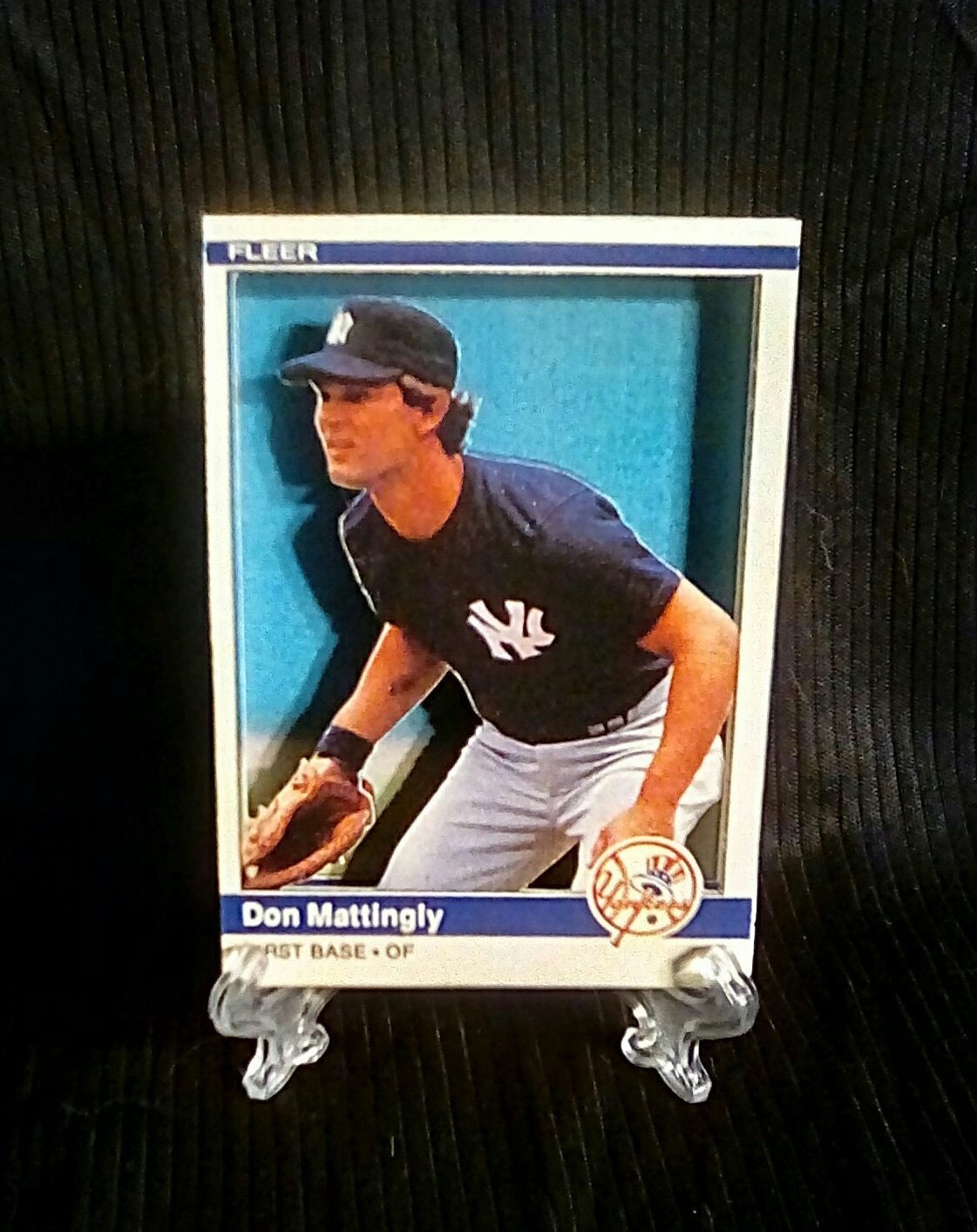 Don Mattingly Gorgeous Handmade Rookie 3D Baseball Card of - Etsy