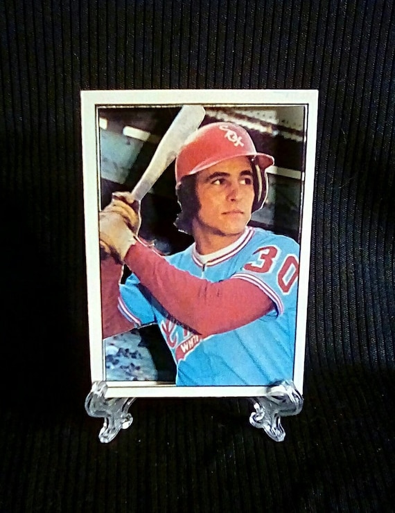 Bucky Dent Beautiful Handcrafted 3D Baseball Card of the 