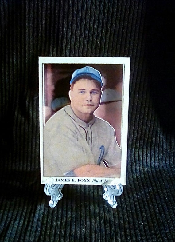 Jimmie Foxx Beautiful Handcrafted 3D Baseball Card of the -  Norway