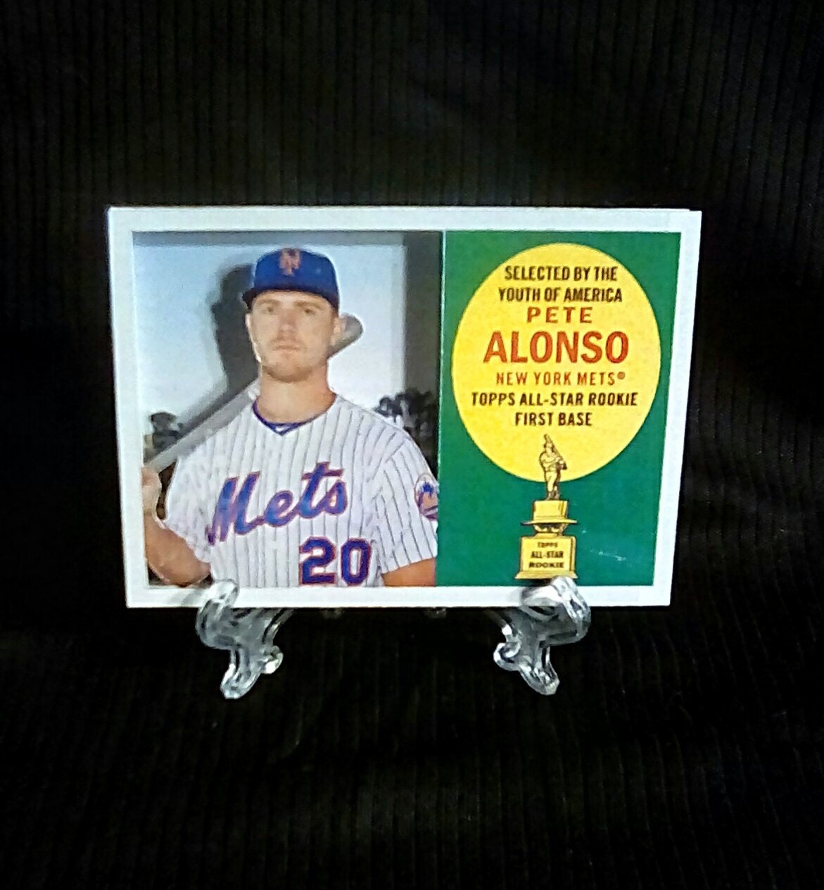 Pete Alonso Gorgeous Handcrafted 3D Baseball Card of the New -  Sweden