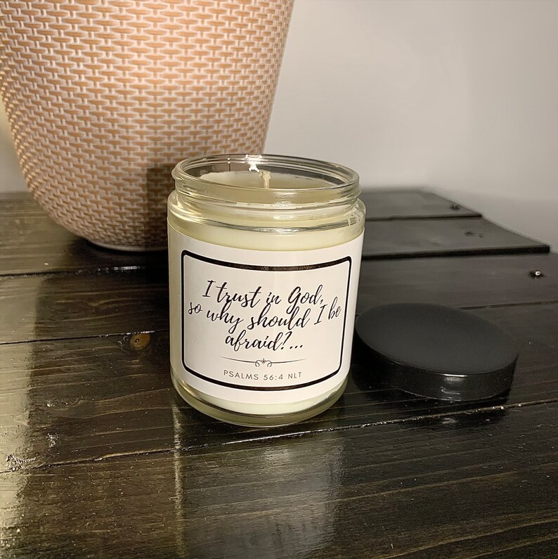 Bible Verse Candle Etsy