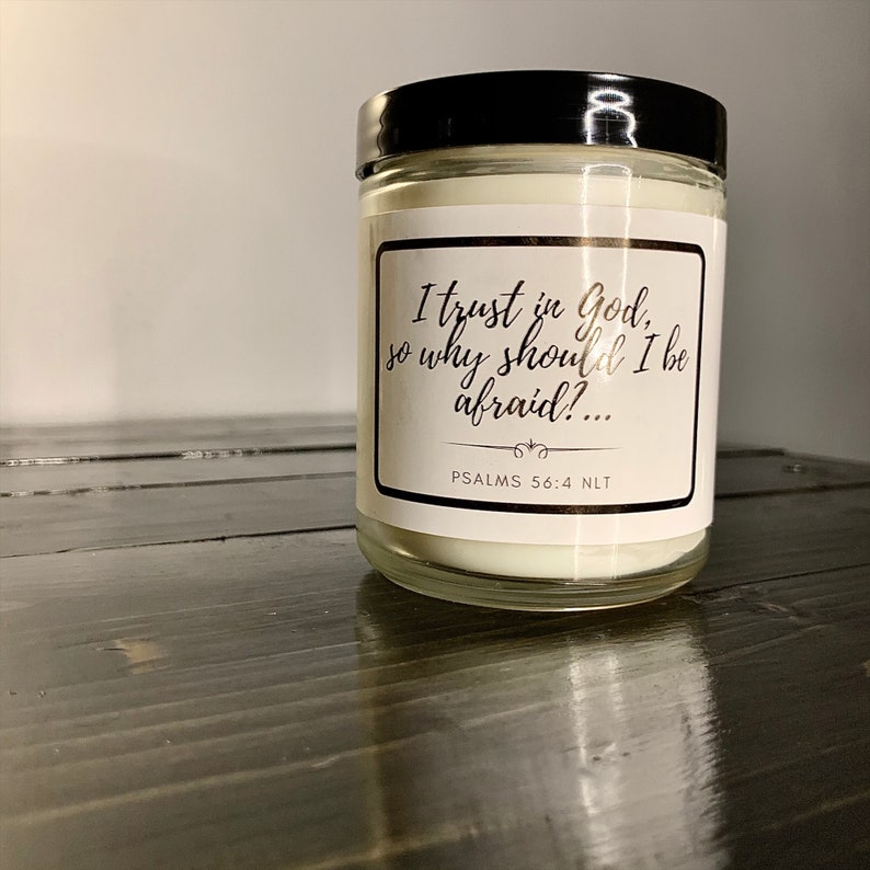 Bible Verse Candle Etsy
