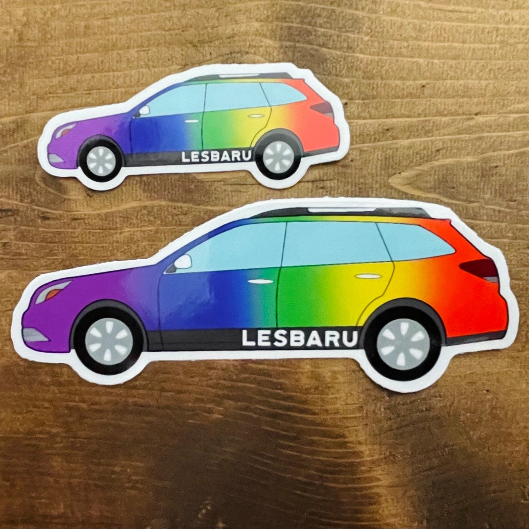 Rainbow Ombré Designer C & LV Sticker