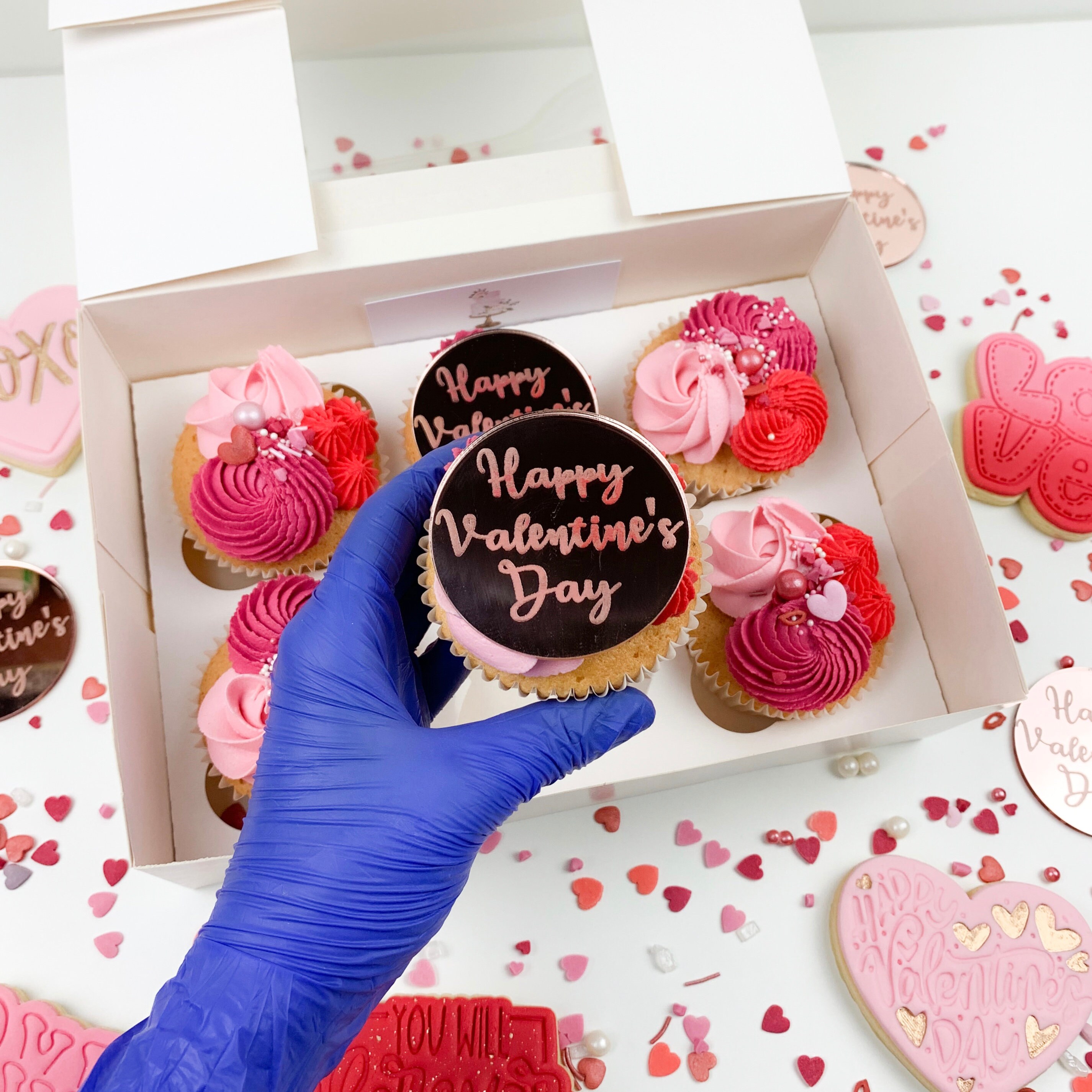 Cupcake Boxes With Window Cupcakes 10 Boxes 163mm X 150mm X 90mm