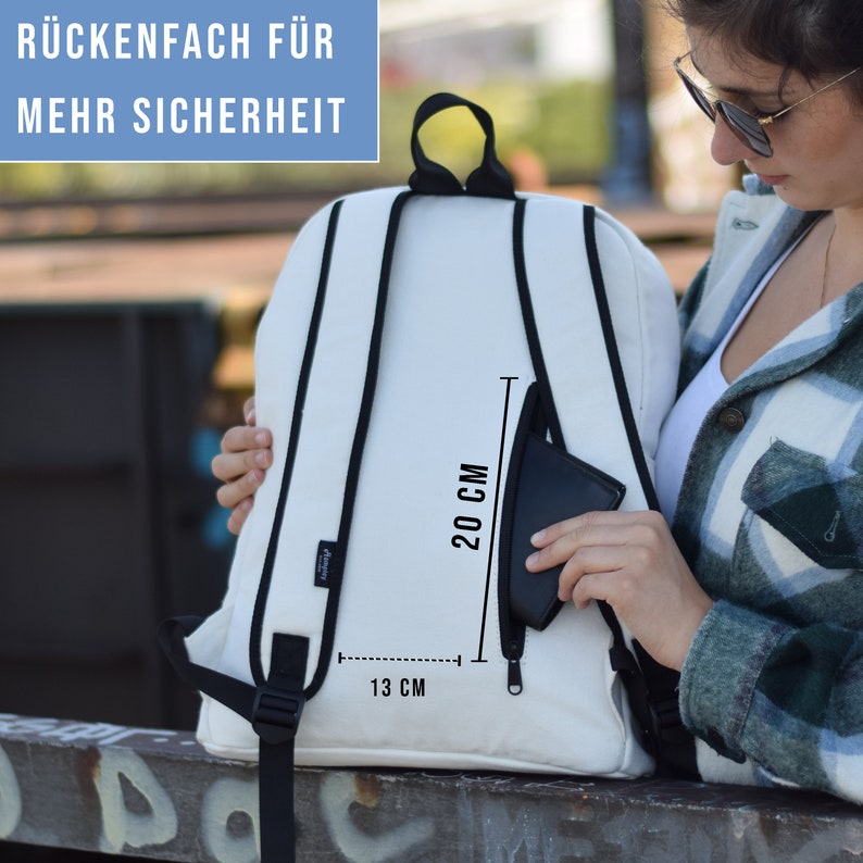 Hampley Rush Nachhaltiger Rucksack aus Hanf Bild 7