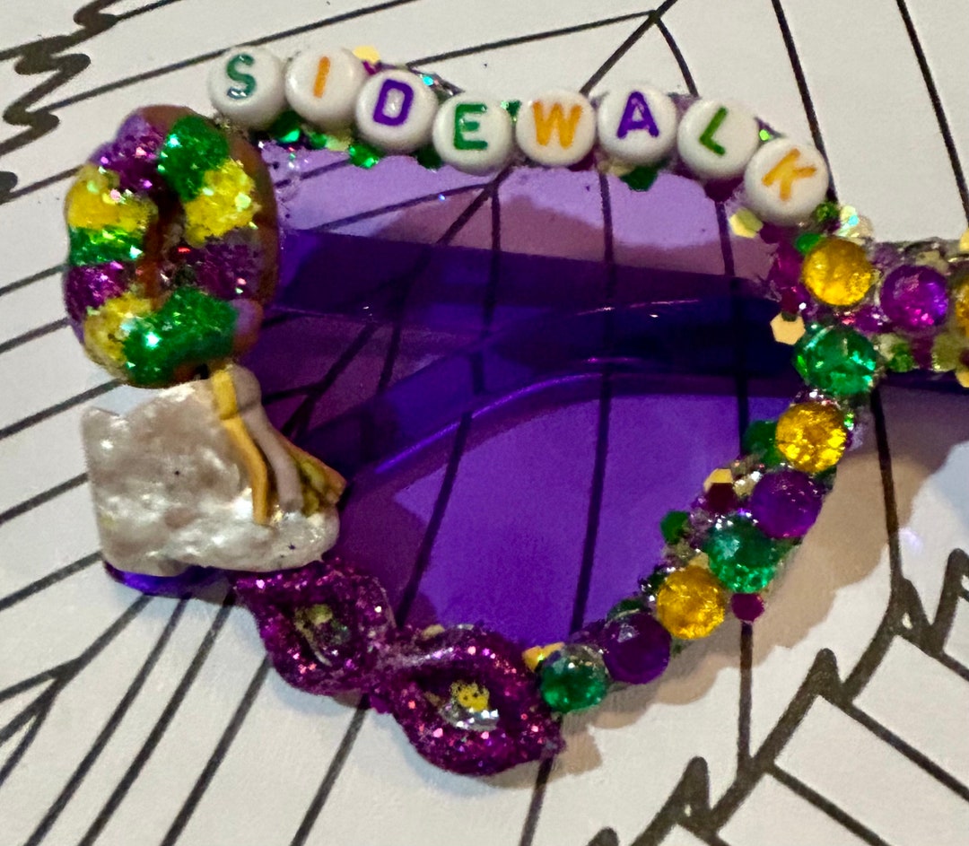 Mardi Gras Cat Eye Sunglasses
