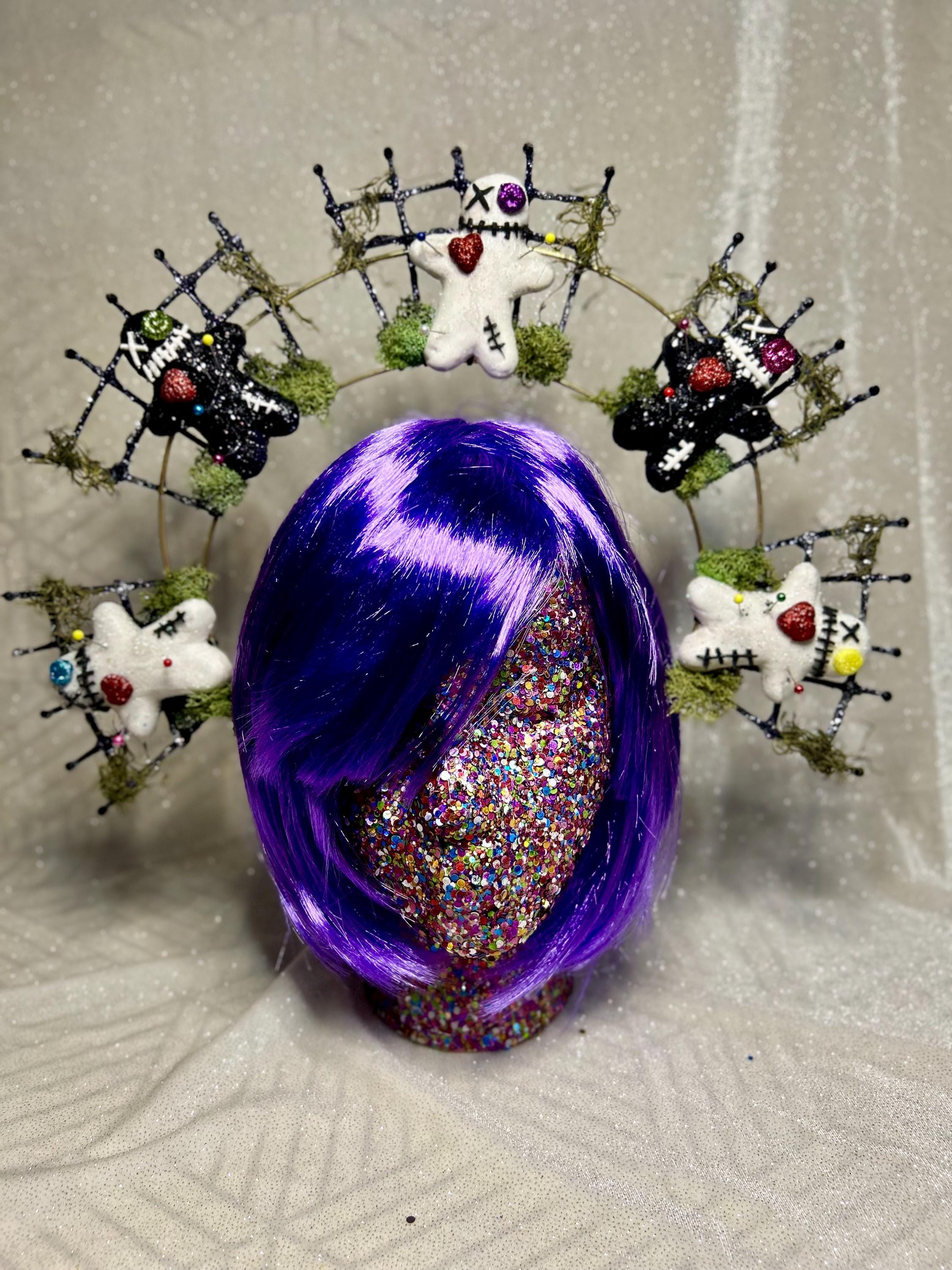Atosa Adult Voodoo Doll Headband - Brown One Size Novelty Costume Accessory - View #11