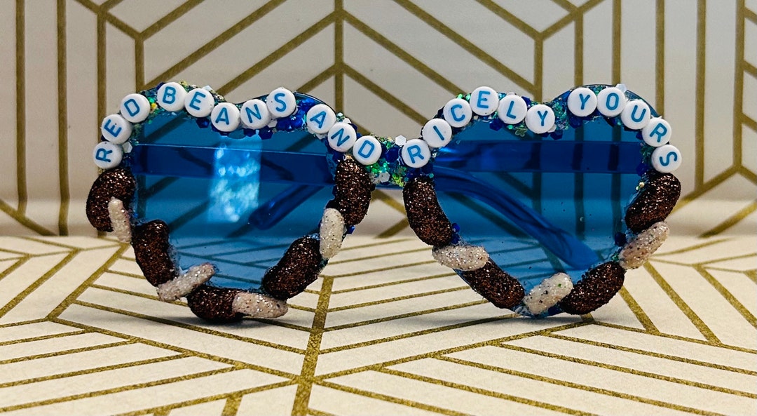 Red Beans and Ricely Yours Sunglasses Etsy