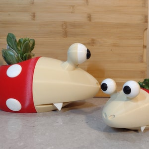 Bulbmin Pikmin Planter Bulborb Plant Pot Succulent Container
