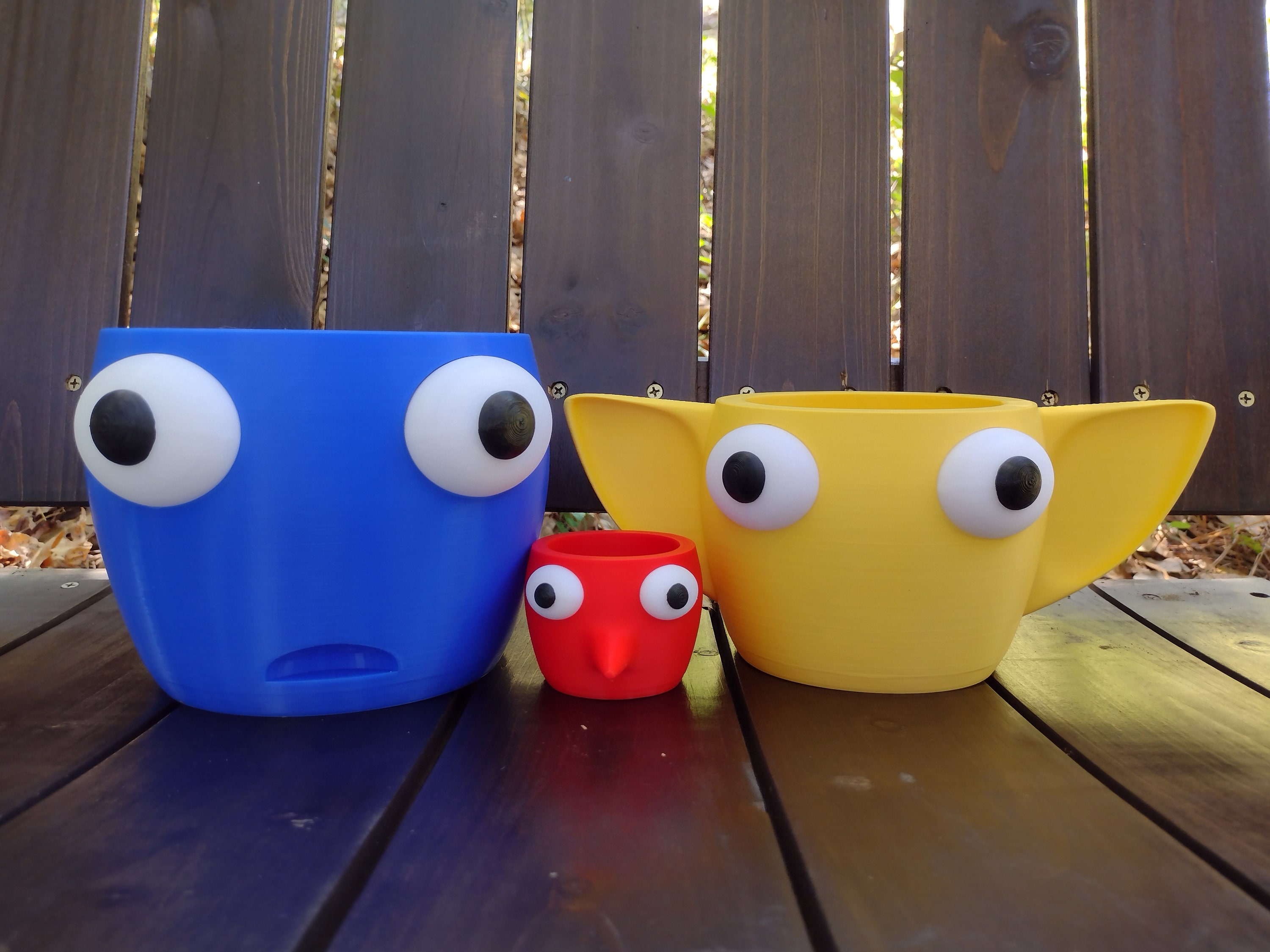Pikmin Planter Pots 3D Printed Etsy Australia