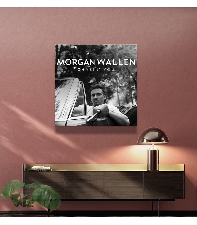 Wallen Chasin' You Music Album Cover Canvas Poster Etsy