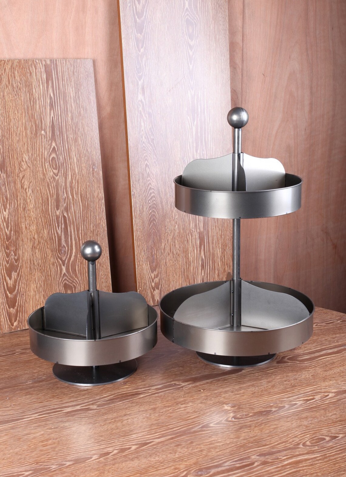 Vintage giratorio encimera joyería almacenamiento pantalla | Etsy