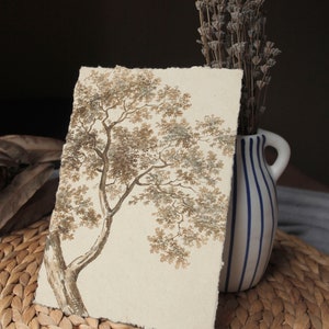 Vintage Rustic Tree Drawing PRINTABLE / Antique Nature Sketch Art ...