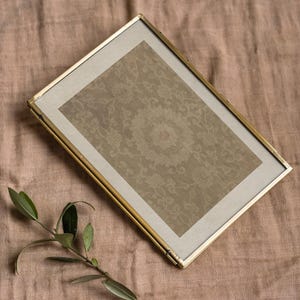 Antique Neutral Tapestry Print / Textile Pattern Wall Art / Modern Farmhouse Art PRINTABLE | P136 image 5
