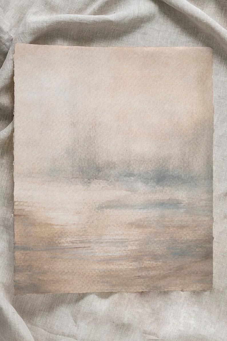 Muted Pastel Print, Muted Abstract Print, Calming Abstract Wall Art
