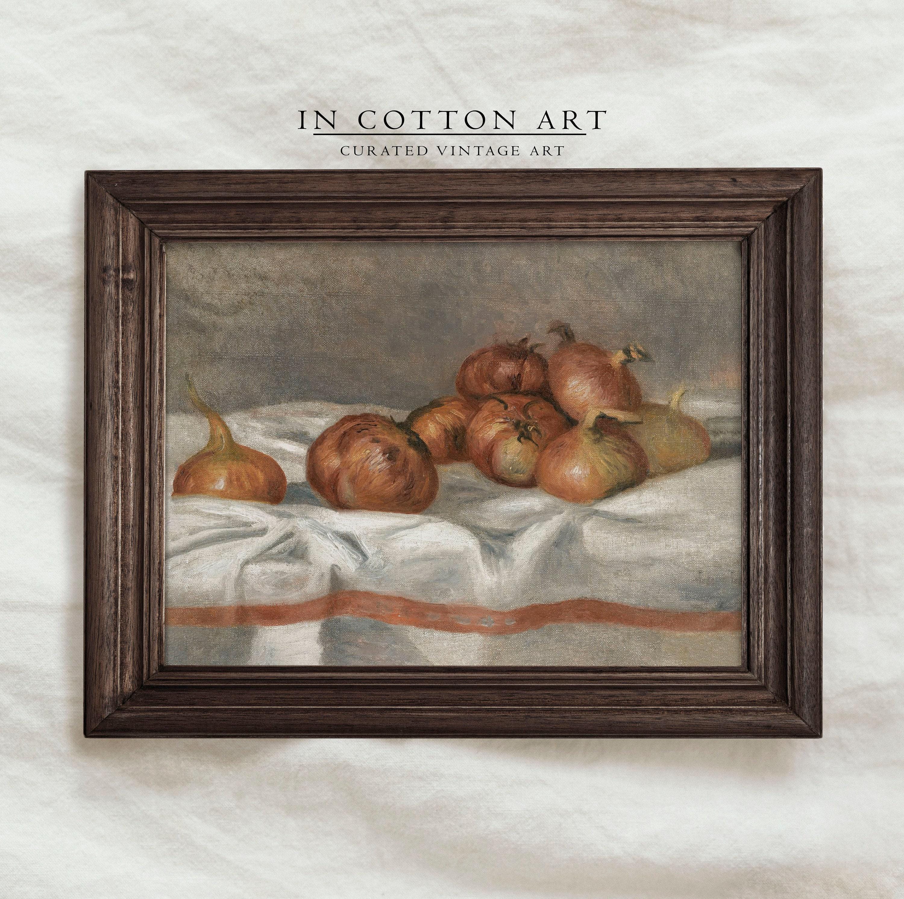 Rustic Cottage Kitchen Art PRINTABLE / Vintage Still Life Painting of ...