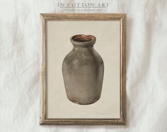 Rustic Kitchen Painting Kitchen Art Print Printable Vintage Art Vintage ...