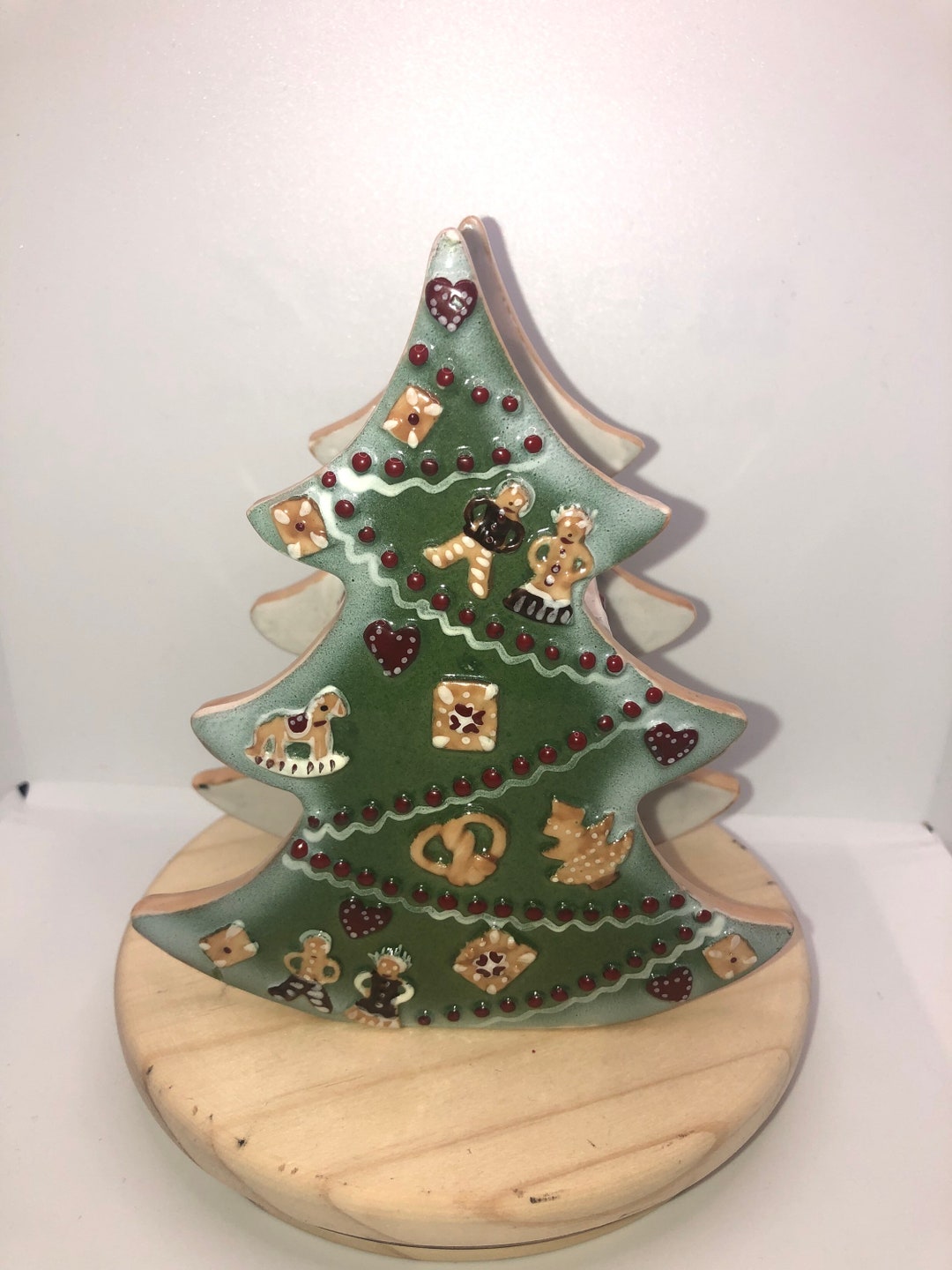 Villeroy and Boch Christmas Tree Candle Stick Holder. 1748 Etsy Italia