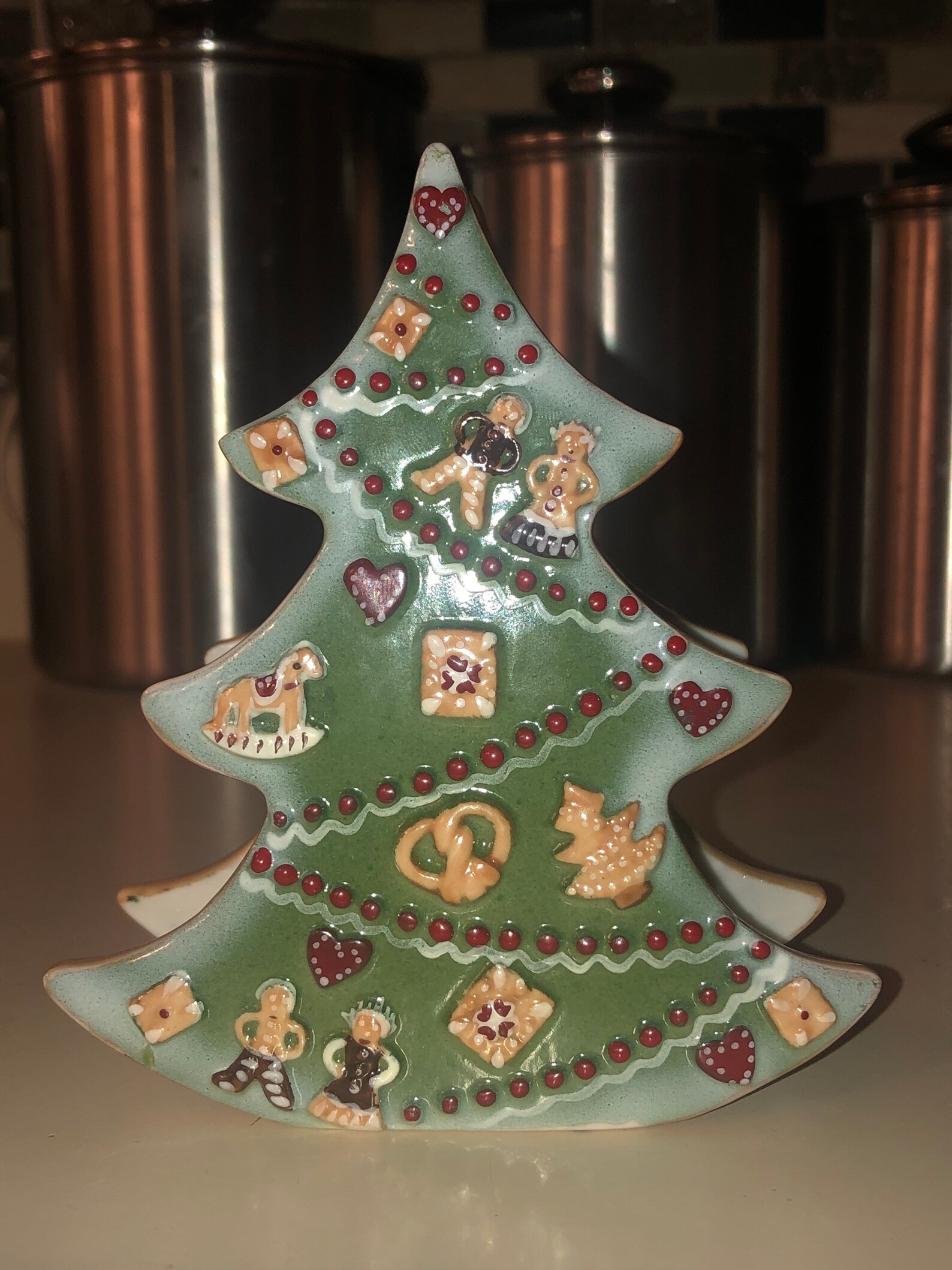 Villeroy and Boch Christmas Tree Candle Stick Holder. 1748 Etsy Italia