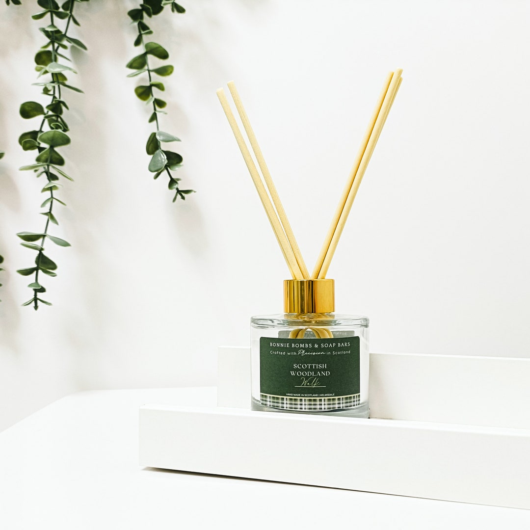 Natural Woodland Diffuser | Vegan Friendly Scented Reed | Scottish ...