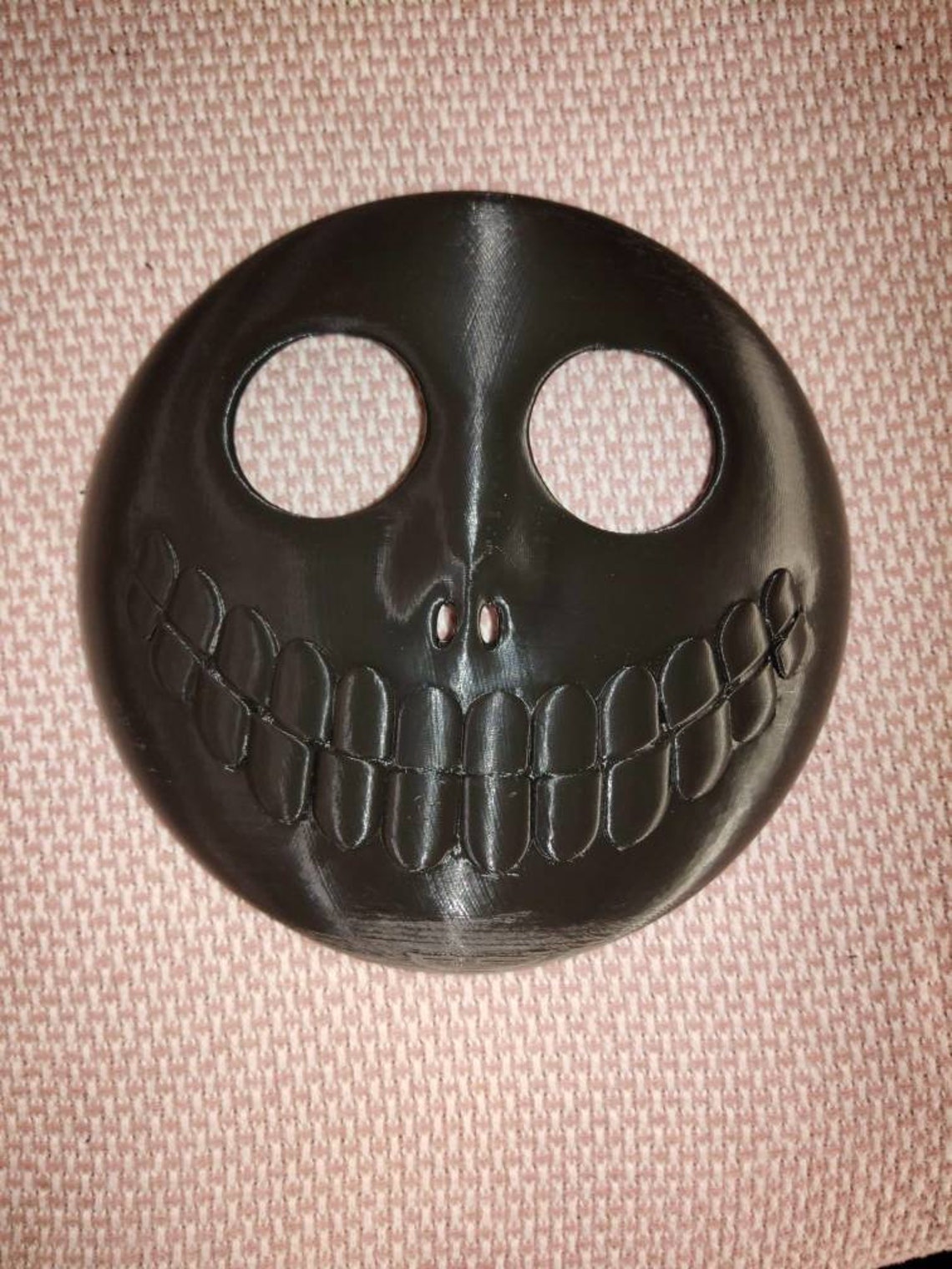 Barrel Mask From the Nightmare Before Christmas Etsy