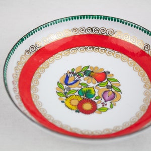 Vintage Hand Painted Trinket Dish