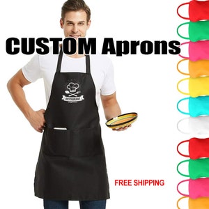 CUSTOM Aprons | Bulk Quantities | Wholesale Pricing | For your restaurant, event, bakery, kitchen and more!