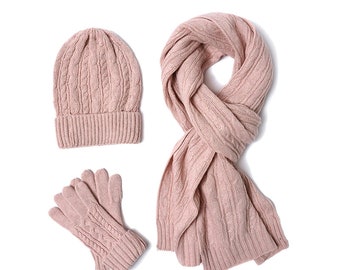 berghaus hat scarf gloves set