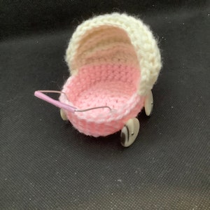 Miniature Newborn Stroller