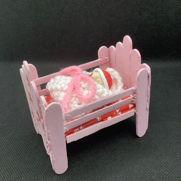 Miniature Newborn Baby Cribs