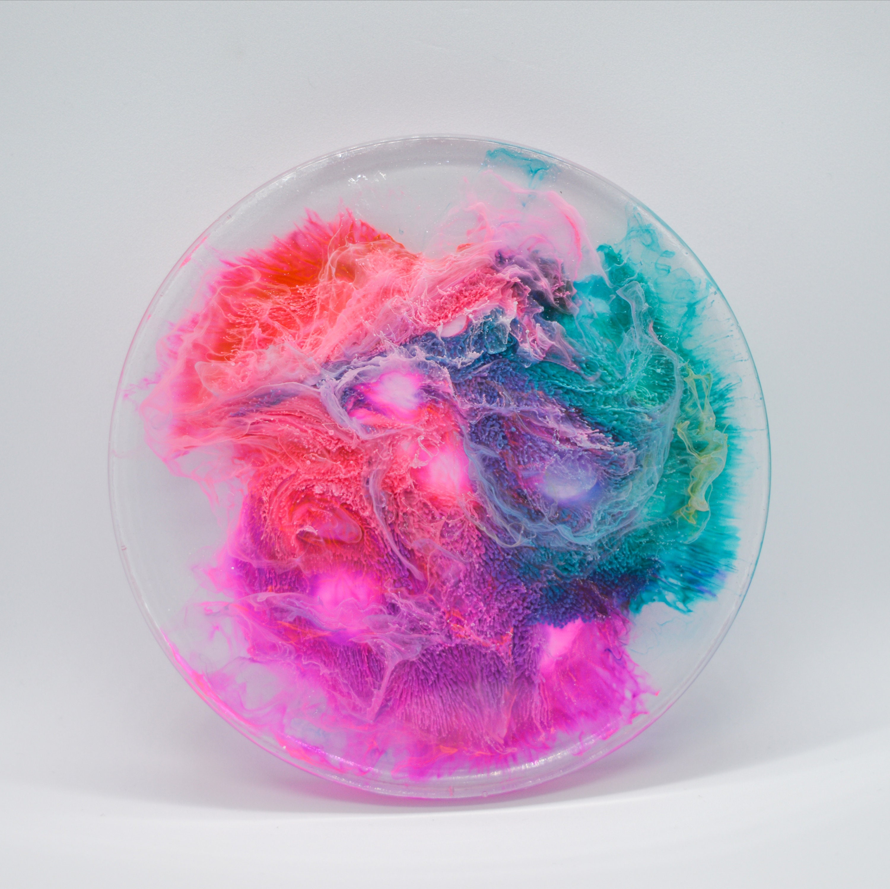 Cute coaster aesthetic coaster modern resin transparent Etsy