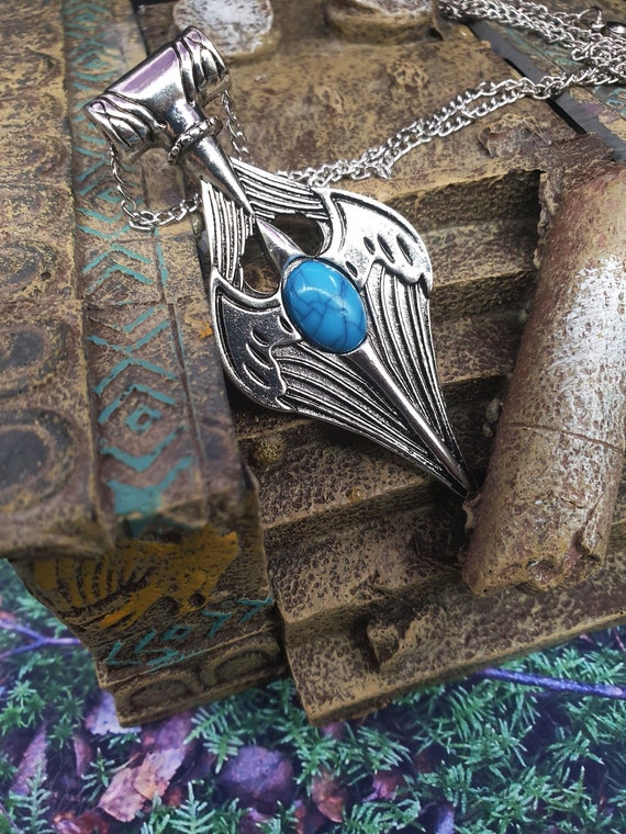 Skyrim Necklace Amulet of Kynareth Inspired Pendant Gift for Etsy UK