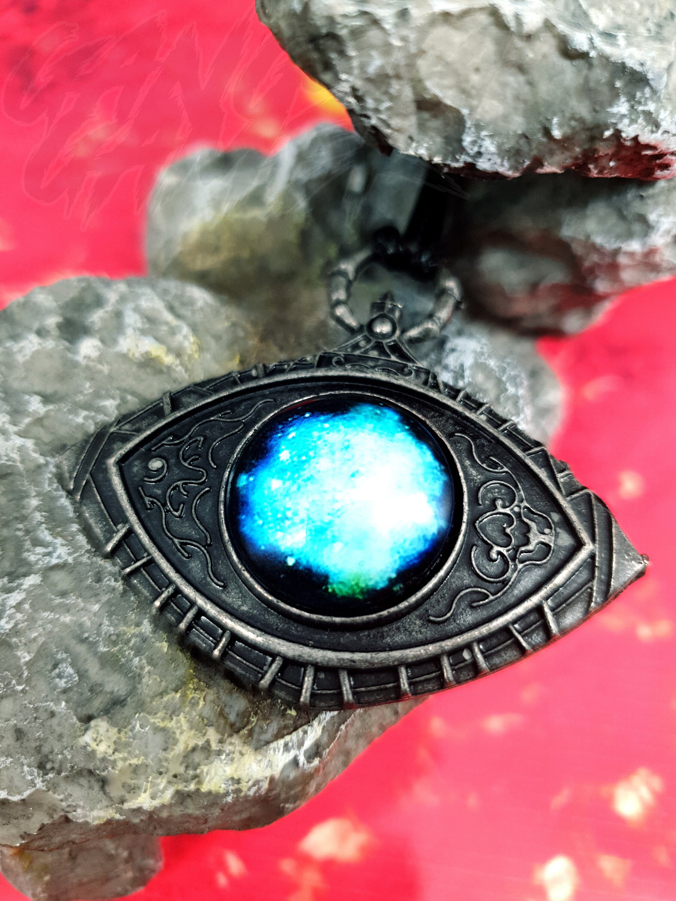 Bloodborne Necklace Cosmic Eye Watcher Badge Bloodborne Etsy UK