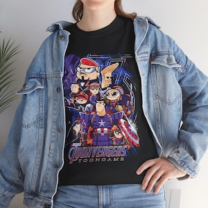 Toonvengers T-Shirt - Funny Cartoon Avengers Parody Tee