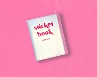Sticker Book - Álbum de Organização
