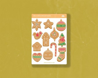 Bolachas Encantadas | Bullet Journal Sticker, Planner Sticker