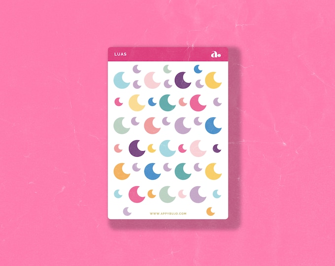 Luas | Bullet Journal Sticker, Planner Sticker