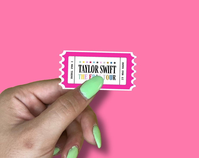 The Eras Tour Ticket | Taylor Swift Sticker