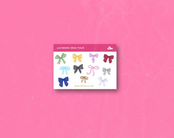 Lacinhos Eras Tour | Bullet Journal Sticker, Planner Sticker