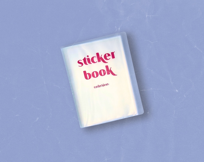Sticker Book - Álbum de Organização