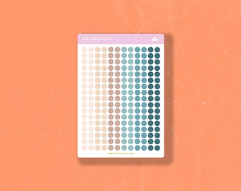 Pintinhas Azuis    | Bullet Journal Sticker, Planner Sticker