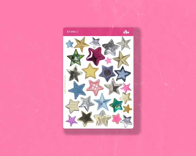 Stars 1 | Bullet Journal Sticker, Planner Sticker