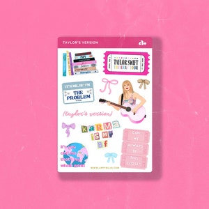 Taylor's Version | Bullet Journal Sticker, Planner Sticker