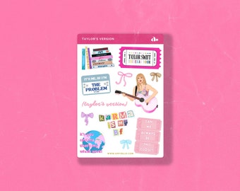 Taylor's Version | Bullet Journal Sticker, Planner Sticker